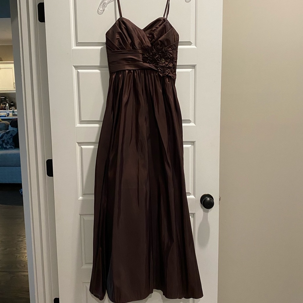 Chocolate Brown Formal Dress